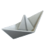 Eco Grey Origami Boat Hat  - Common from Hat Shop